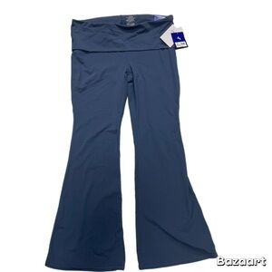 Sz xl Blue Low Rise Butter Soft  Moisture Wicking Flare Legging Joy Lab